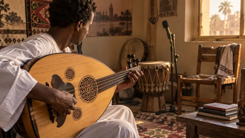 وترٌ من السودان إلى اليونسكو.. العود يروي قرنًا من الموسيقى