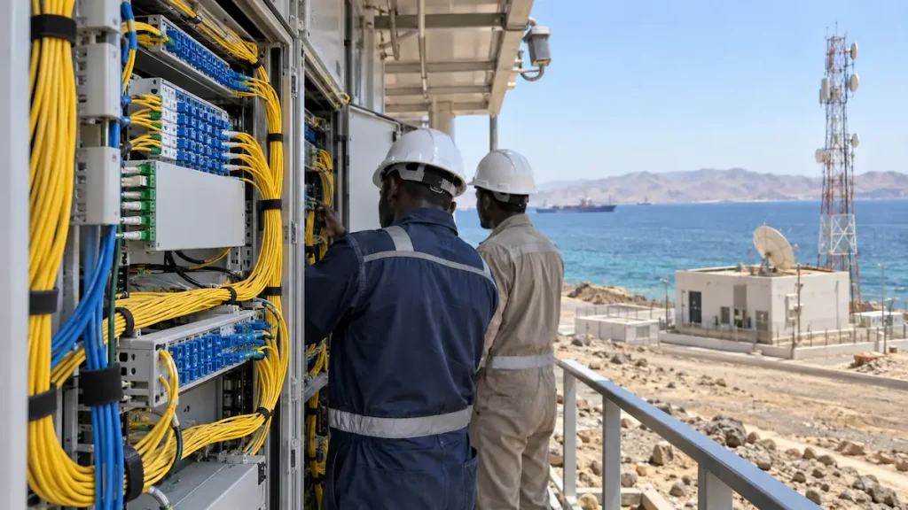طريق جديد للبيانات.. السودان يدخل شبكة ألياف إقليمية ضخمة