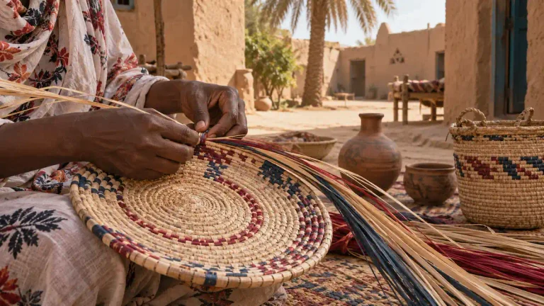 من سعف النخيل إلى اليونسكو.. حرفة سودانية تحمل ذاكرة البيوت